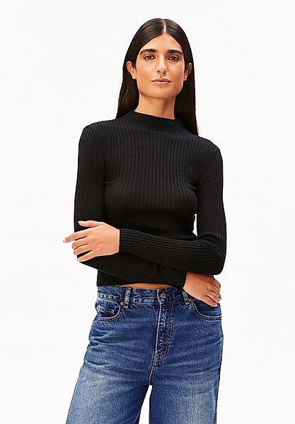 Armedangels Strickpullover ALAANIA Pullover Slim Fit aus Bio-Baumwolle Fitt günstig online kaufen