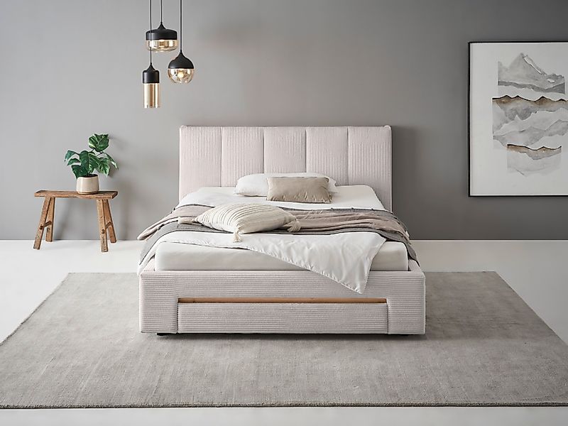 INOSIGN Polsterbett "CiTY/GiRON, Bettgestell mit Bettkasten, gepolstertes S günstig online kaufen
