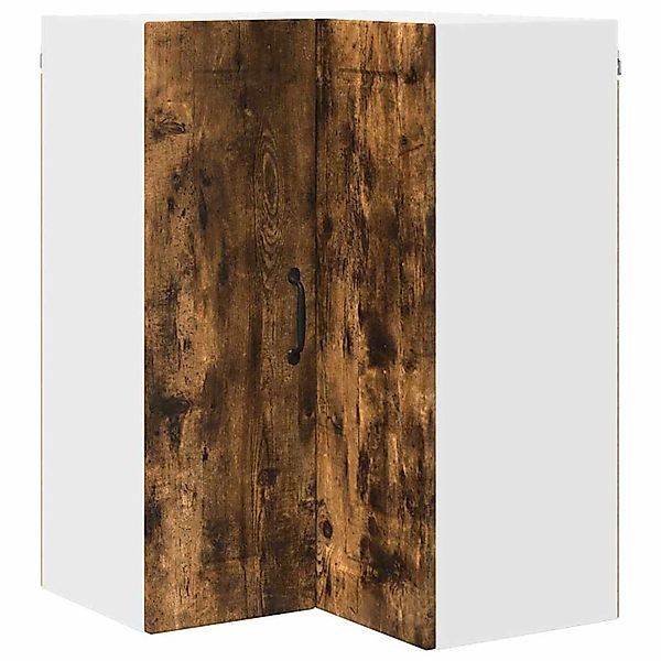 vidaXL Küchenwandschrank mit Regal Geräucherte Eiche 57 x 57 x 80 cm 885430 günstig online kaufen