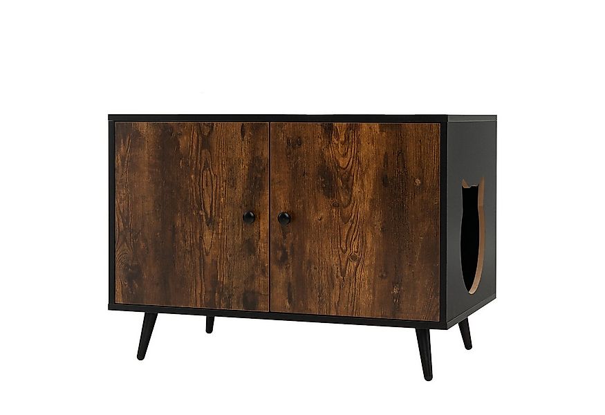 COSTWAY Tierhaus Katzenschrank, Katzenhaus, 2 in 1 Beistelltisch günstig online kaufen