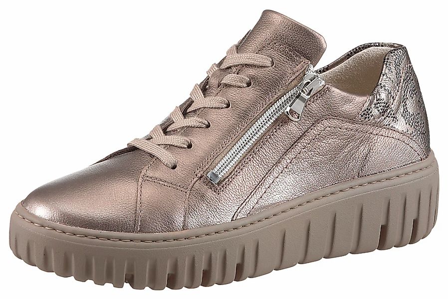 Waldläufer H-LIVIA Plateausneaker Schnürschuh, Halbschuh, Bequemschuh mit h günstig online kaufen