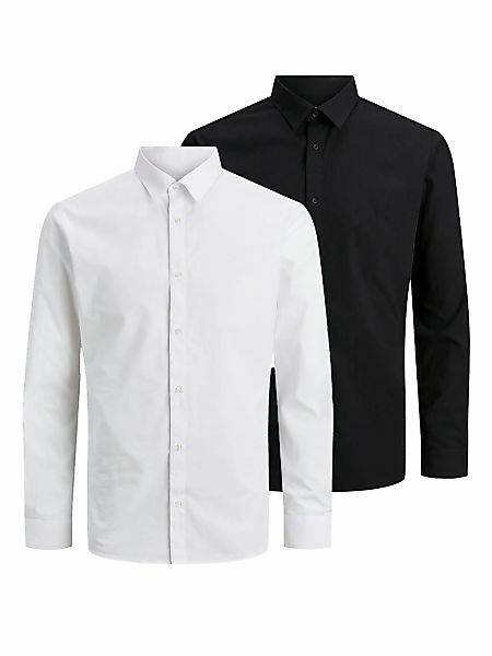 Jack & Jones Langarmhemd "JJJOE SHIRT LS 2 PACK MP" günstig online kaufen