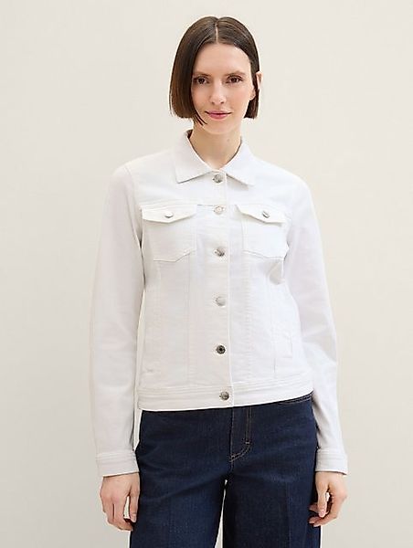 TOM TAILOR Jeansjacke Jeansjacke mit recycelter Baumwolle günstig online kaufen