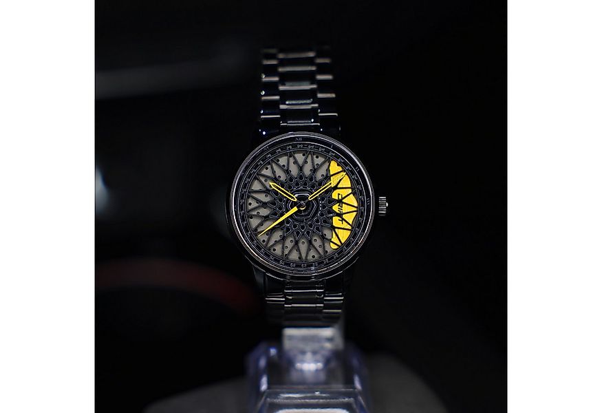 DRIFTELEMENT Quarzuhr Racing Felgenuhr, Dreidimensionales Felgendesign - Sp günstig online kaufen