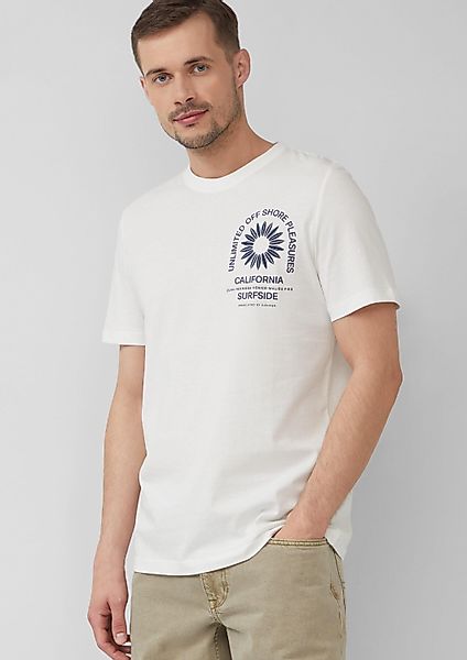 s.Oliver Kurzarmshirt T-Shirt T-Shirt mit Crew günstig online kaufen