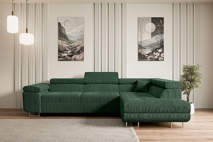 ALTDECOR Ecksofa GUSA-L, Couch mit Schlaffunktion, günstig online kaufen
