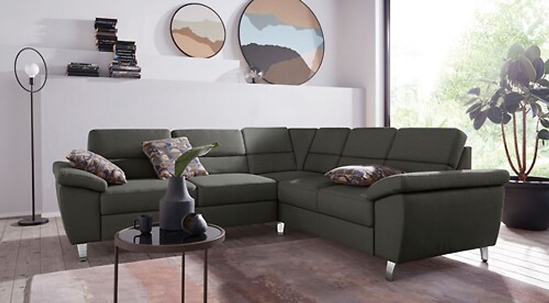 sit&more Ecksofa »Sorano L-Form« wahlweise mit Bett- und Relaxfunktion, ink günstig online kaufen