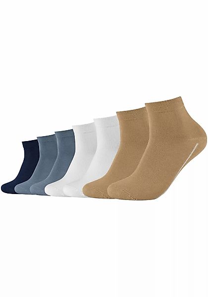 Camano Kurzsocken "ca-soft", (7er Pack), mit hohem Baumwollanteil günstig online kaufen