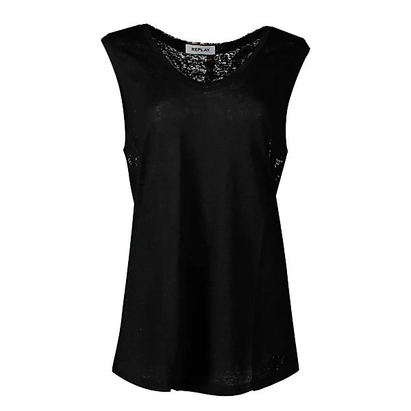Replay W3262 Ärmelloses T-shirt 2XS Black günstig online kaufen