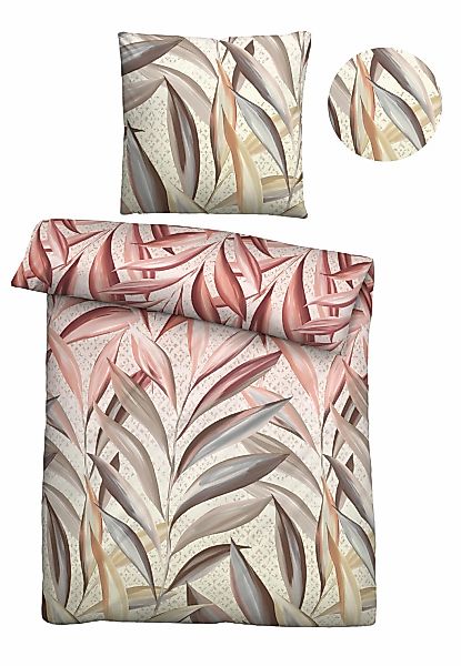 Biberna Bettwäsche "0005189" 2 Stk. wohlig warm + weich, pflegeleicht, aus günstig online kaufen