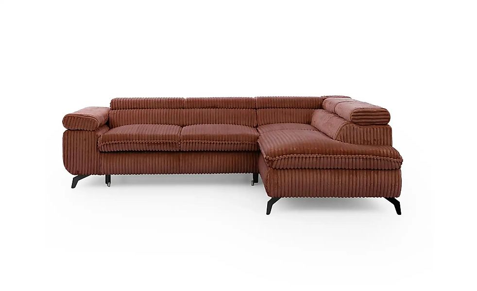 S-STYLE Ecksofa mit Schlaffunktion Bonnie ¦ rot ¦ Maße (cm): B: 275 H: 76 P günstig online kaufen