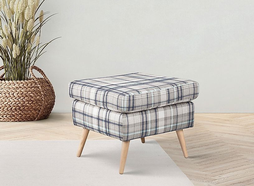 Home affaire Hocker "Charles" passend zum Sessel "Charles" günstig online kaufen