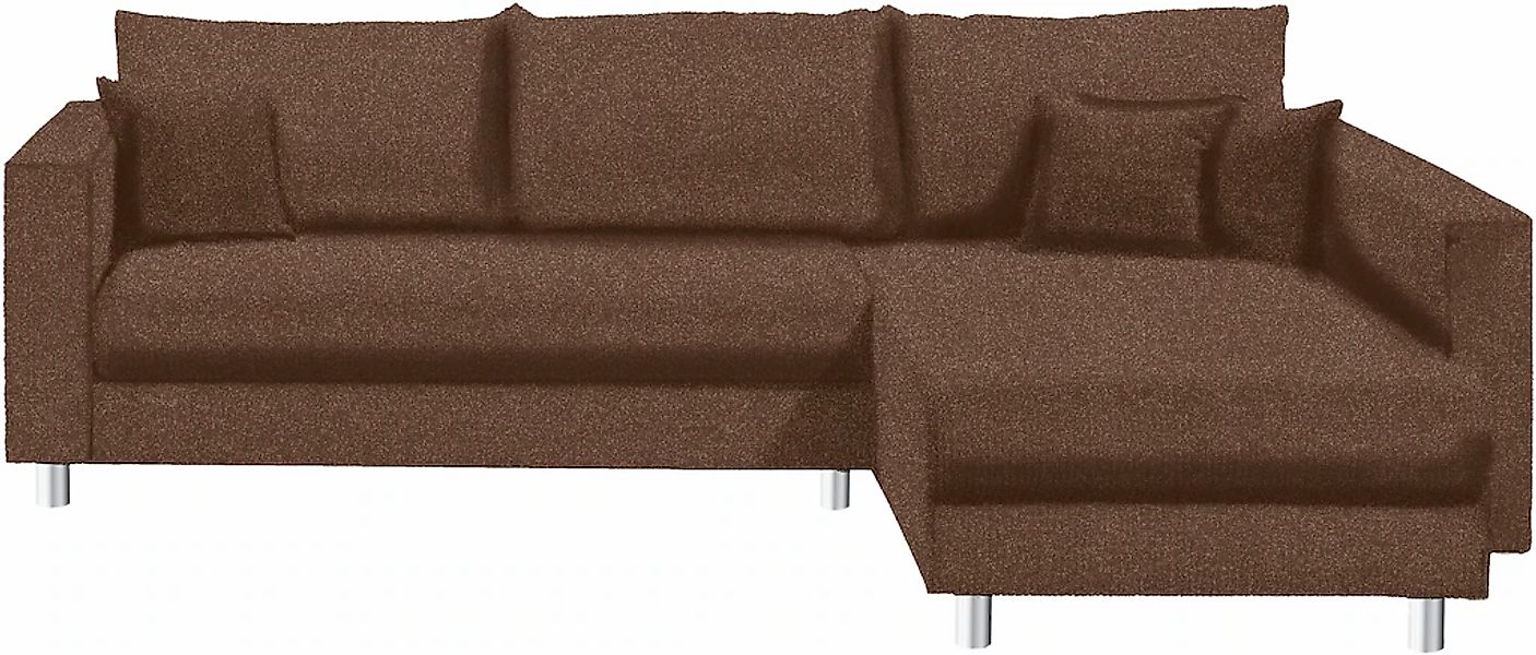 INOSIGN Ecksofa "153", Inkl. Schlaffunktion und großen Strauraum günstig online kaufen