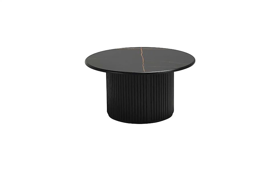 Furnhouse Couchtisch  Easy ¦ schwarz ¦ Maße (cm): H: 42  Ø: 80 Tische > Cou günstig online kaufen