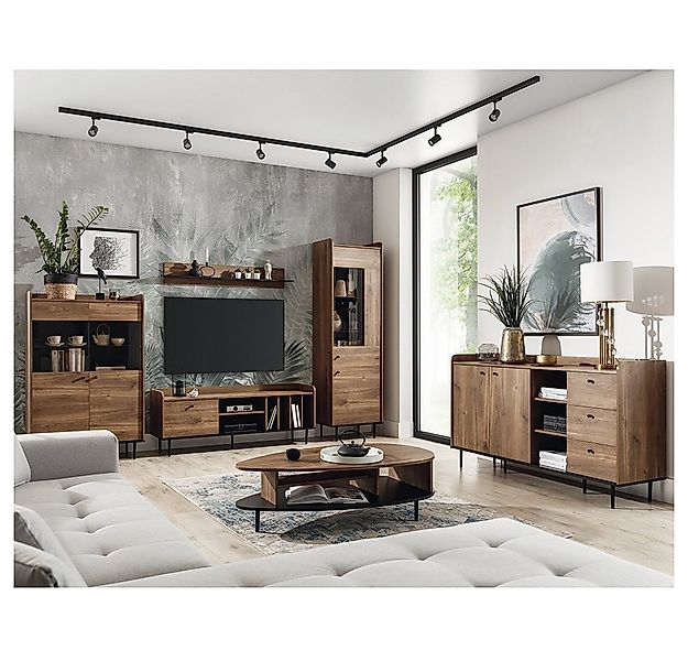 Lomadox Wohnzimmer-Set VAREDO-132, (Mega-Spar-Set, 6-St., 6-tlg), mit Couch günstig online kaufen