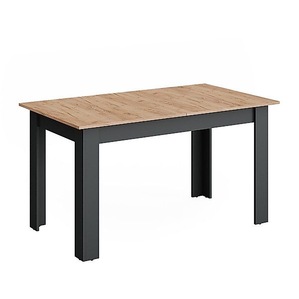 Vicco Esstisch Repose, Anthrazit/Goldkraft Eiche, 180 günstig online kaufen