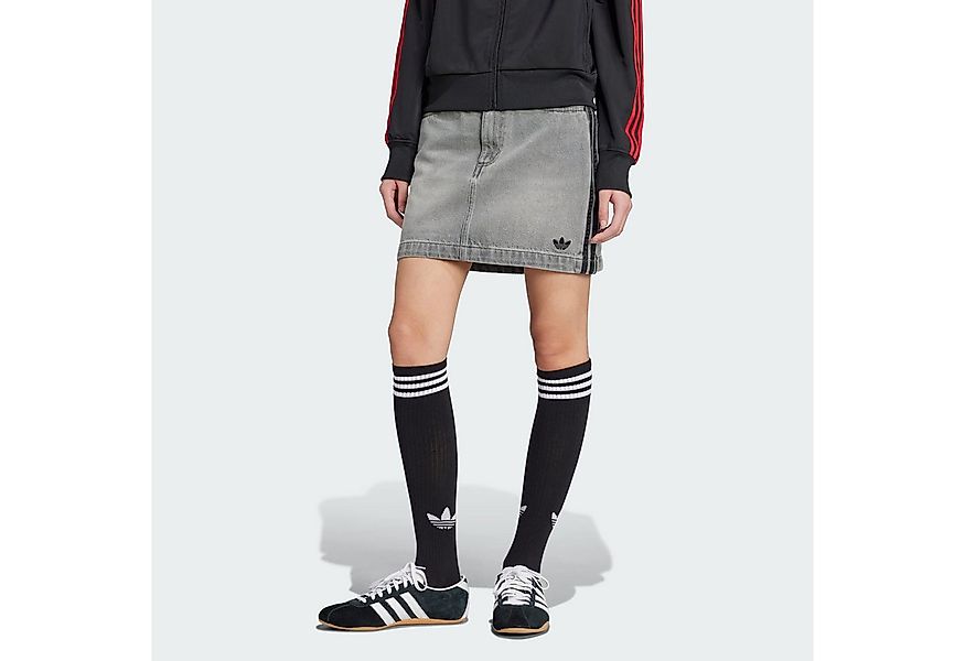 adidas Originals Winterjacke ADICOLOR 3-STREIFEN DENIM MINIROCK (1-St) günstig online kaufen