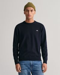 Gant Rundhalspullover CLASSIC COTTON C-NECK Premium günstig online kaufen