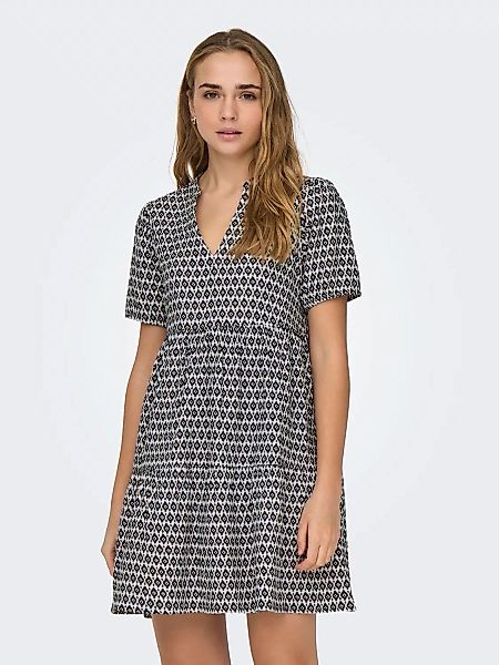 ONLY Sommerkleid "ONLNORA S/S LOOSE DRESS PTM", mit Volant günstig online kaufen
