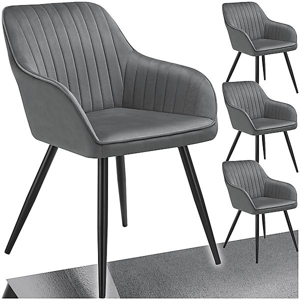 tectake Esszimmerstuhl Marilyn (Set, 4 St), günstig online kaufen