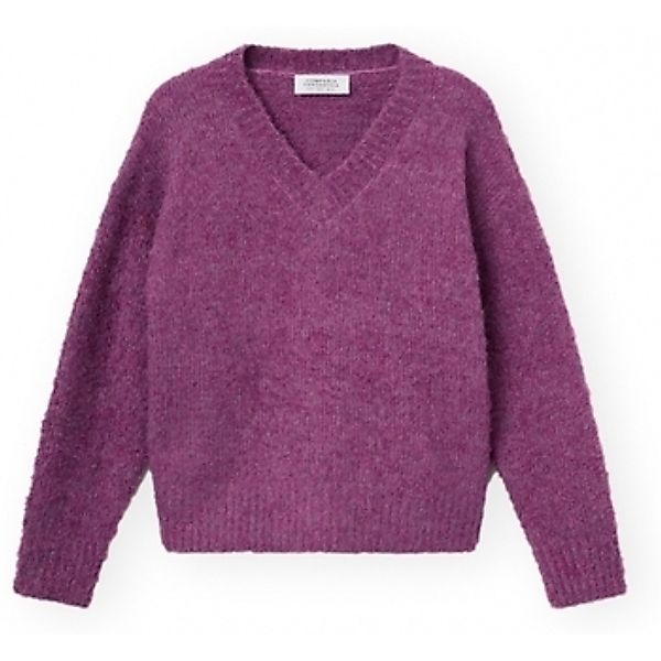 Compania Fantastica  Pullover COMPAÑIA FANTÁSTICA Knit 10307 - Aubergine günstig online kaufen