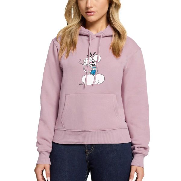 Spreadshirt Hoodie Diddl Diddlmaus Winkt Fröhlich günstig online kaufen