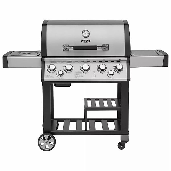 Justus Premium BBQ-Gasgrill Mars 5 Brennern 1 Seitenbrenner 1 Infrarot Edel günstig online kaufen