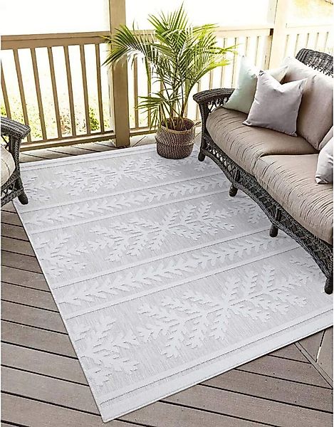 Carpet City Teppich "In-& Outdoorteppich Santorini 411, 3D-Effekt, Boho-Opt günstig online kaufen