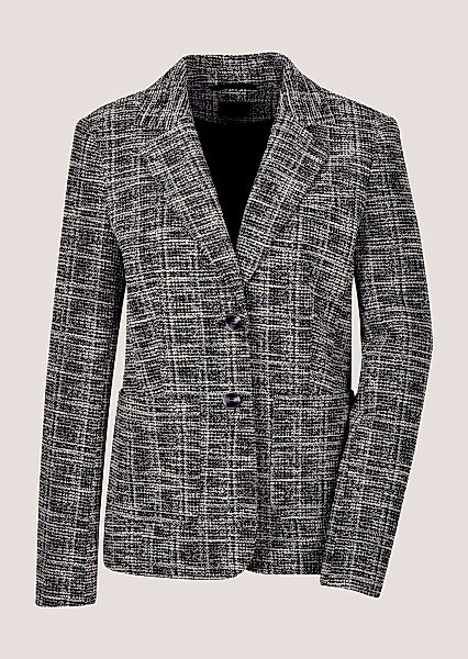 MADELEINE Jackenblazer "Tweedblazer Jerseyblazer mit Reverskragen" Tweed-Op günstig online kaufen
