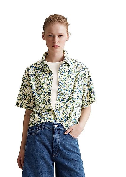 Marc O'Polo DENIM Kurzarmbluse aus LENZING™ ECOVERO™-Mix günstig online kaufen