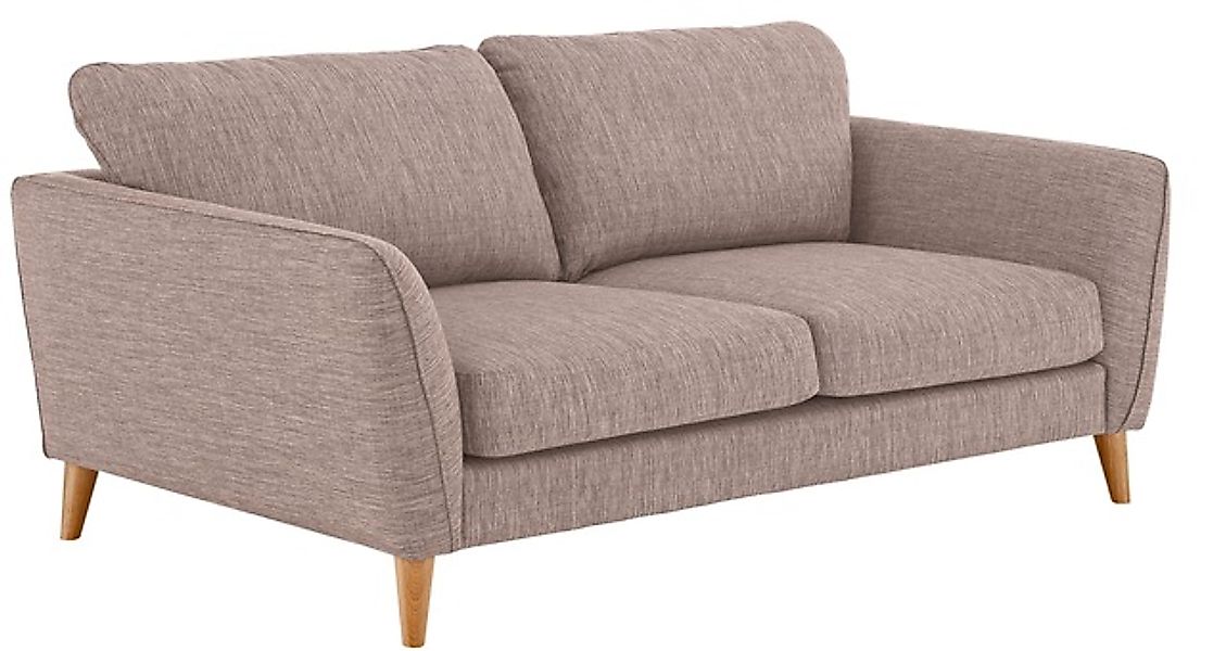 Home affaire 3-Sitzer »MARSEILLE 3er Sofa 206 cm, Cord, Flachgewebe, Strukt günstig online kaufen