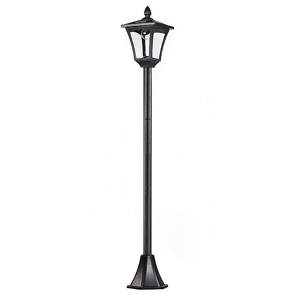 Outsunny Außen-Stehlampe Wegleuchte mit LED 40 Lumen, Solarbetrieben, Licht günstig online kaufen