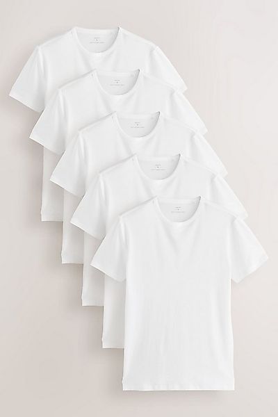Next T-Shirt Lagenlook-T-Shirts aus Modal, 5er Pack (5-tlg) günstig online kaufen