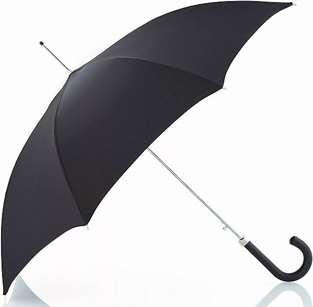 doppler MANUFAKTUR Stockregenschirm "Oxford Uni, schwarz", handgemachter Ma günstig online kaufen