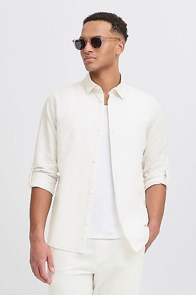 Indicode Leinenhemd IDMonko Sommerliches Leinen-Mix-Hemd günstig online kaufen