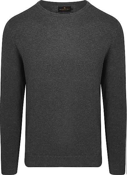 Steppin' Out Pullover Merinowolle Anthrazit - Größe XL günstig online kaufen