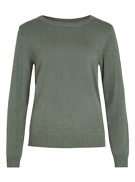 Vila Strickpullover Dünner Rundhals Strickpullover VIRIL günstig online kaufen