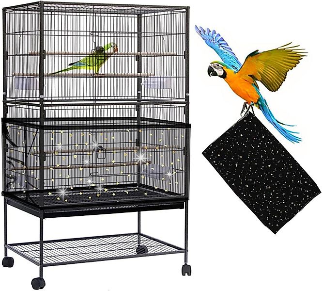 LuxusKollektion Vogelkäfig Einstellbare Große Vogelkäfig Abdeckung günstig online kaufen