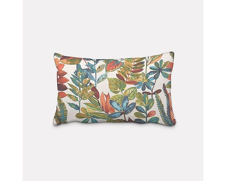 SCHÖNER LEBEN. Dekokissen SCHÖNER LEBEN. Kissenhülle Tonga Spice Exotik Blä günstig online kaufen