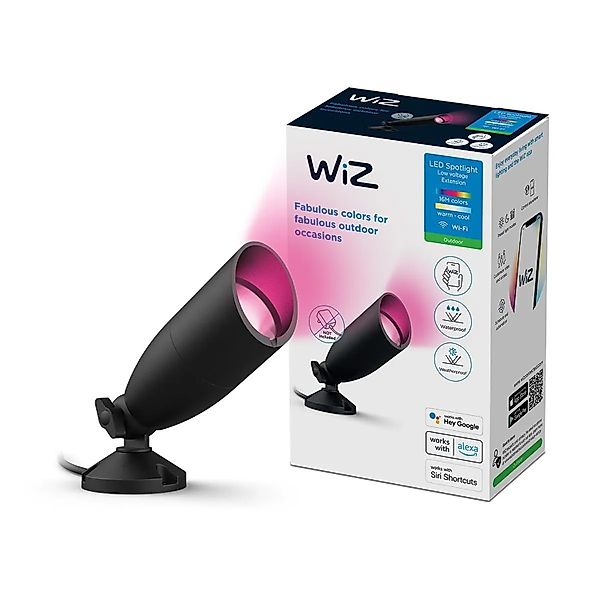 WiZ Outdoor LED-Außenstandleuchte Spot Erweiterung Tunable White&Color 1er günstig online kaufen