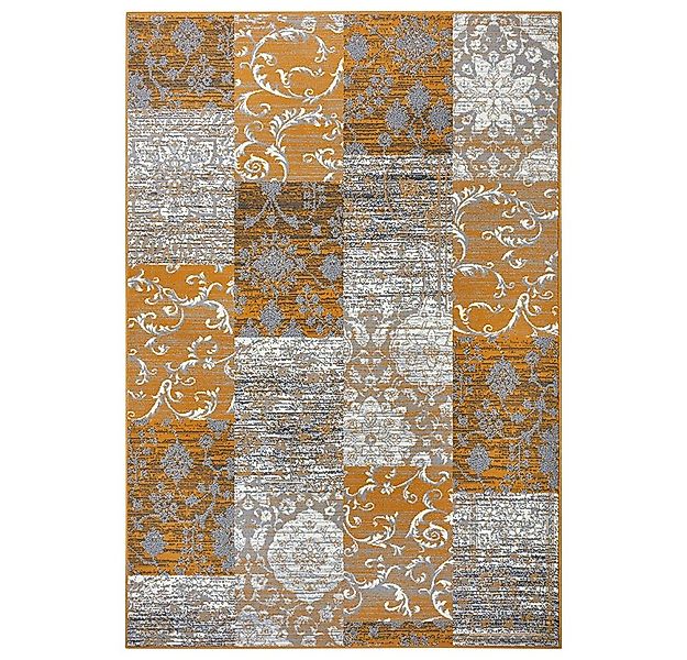 HANSE Home Designteppich Teppich Bloques Senfgelb, rechteckig, Höhe: 9 mm günstig online kaufen