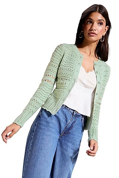 Friends Like These Strickjacke Friends Like These Strickjacke mit Lochstick günstig online kaufen