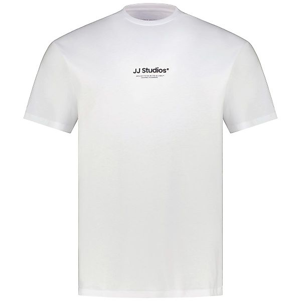 Jack&Jones T-Shirt aus Biobaumwolle Farbe weiß Größe: 7XL günstig online kaufen