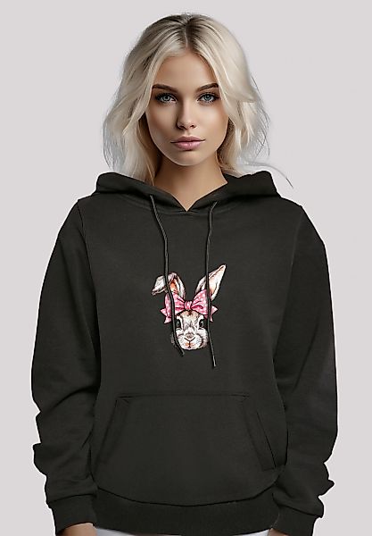 F4NT4STIC Kapuzenpullover "Niedlicher Hase mit Schleife" Premium Qualität günstig online kaufen