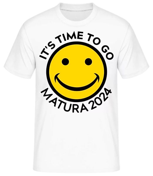Its Time To Go Matura 2024 · Männer Basic T-Shirt günstig online kaufen