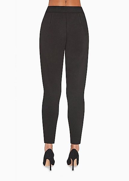 Bas Bleu Stretch-Hose Elegante Hose lang schwarz Stretch KINSLEY blickdicht günstig online kaufen