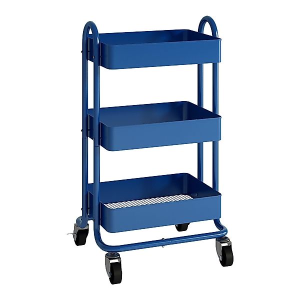 en.casa Küchenwagen, »Pyhäntä« Stahl mit 3 günstig online kaufen