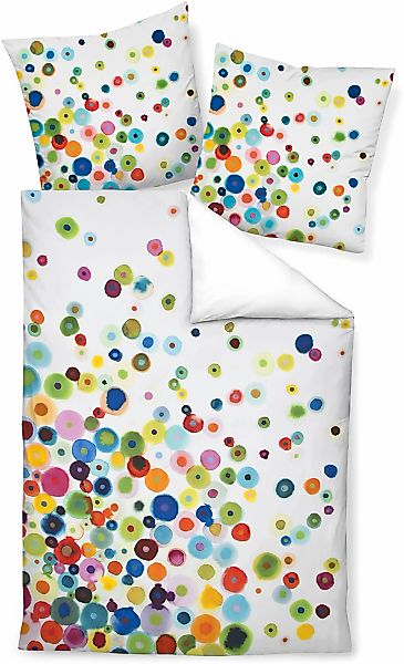 Janine Bettwäsche "modern art 42030" 2 Stk. mit Reißverschluss günstig online kaufen
