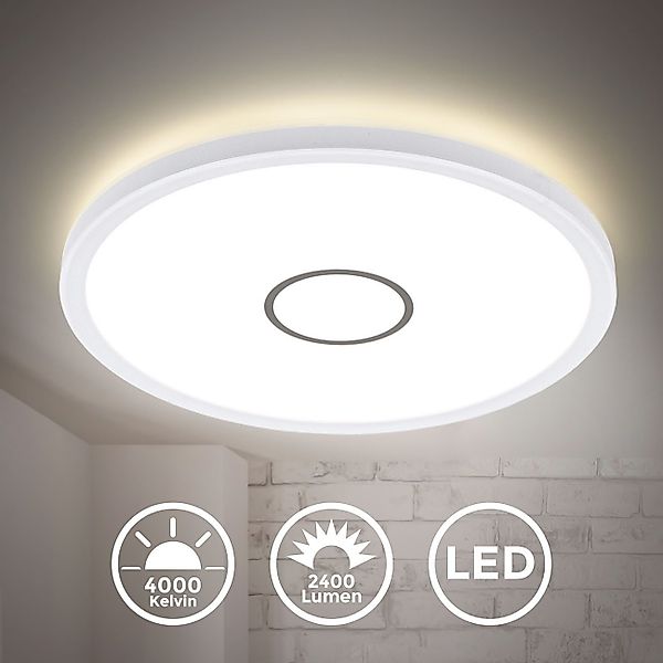 B.K.Licht Deckenleuchte LED Deckenlampe modern Panel günstig online kaufen