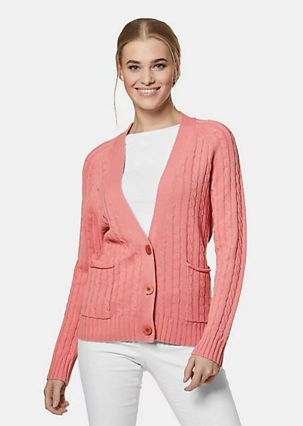 MADELEINE Strickjacke Strickjacke mit Zopfmuster in angesagten Farben günstig online kaufen